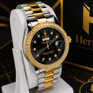 Premium Watch Black+Golden